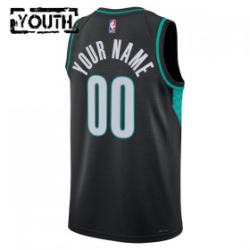 Dres Portland Trail Blazers Prilagođeni Nike 2025-26 City Edition Crno Swingman - Dječji